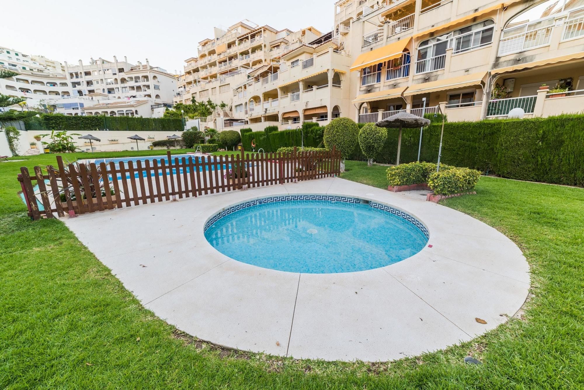With One Bedroom, With Wonderful Mountain View, Private Pool Benalmadena